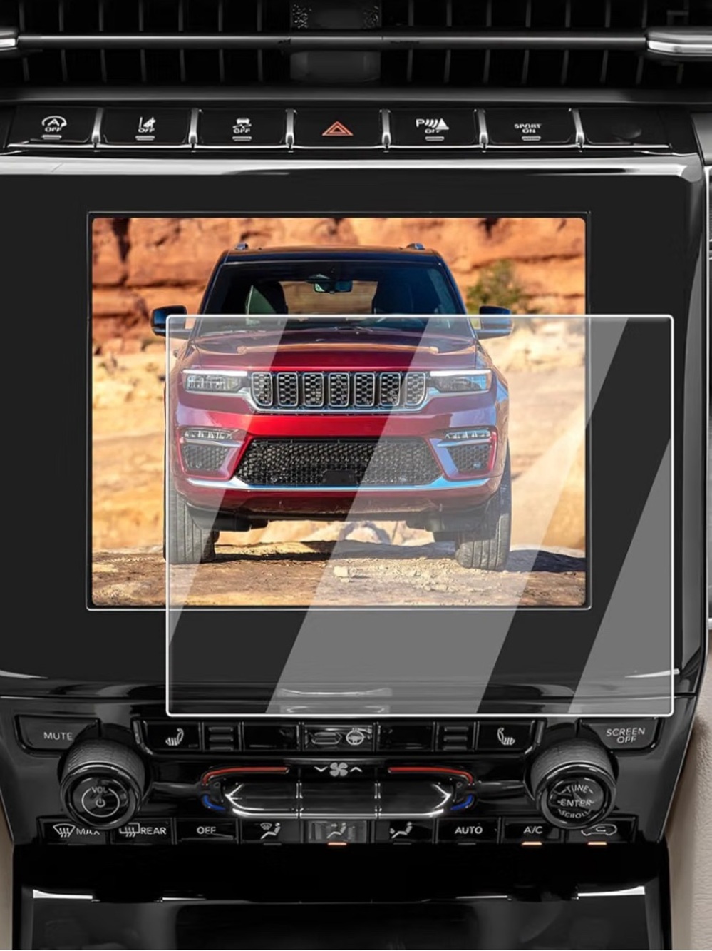 Screen  protector for Jeep Grand Cherokee 2019-2025, 8.4-inch 9H